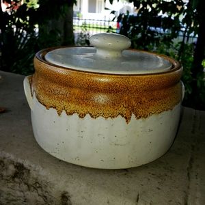 Mid Century McCoy 1421 Crock Pot/Bean Pot